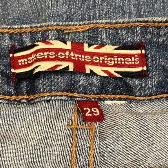 Women’s W30L30 British jeans Makers of True Originals lightly flared - Picture 5 of 16